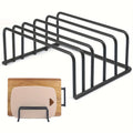 Cutting Board and Bakeware Organizer Rack for Kitchen Cabinets and Counters