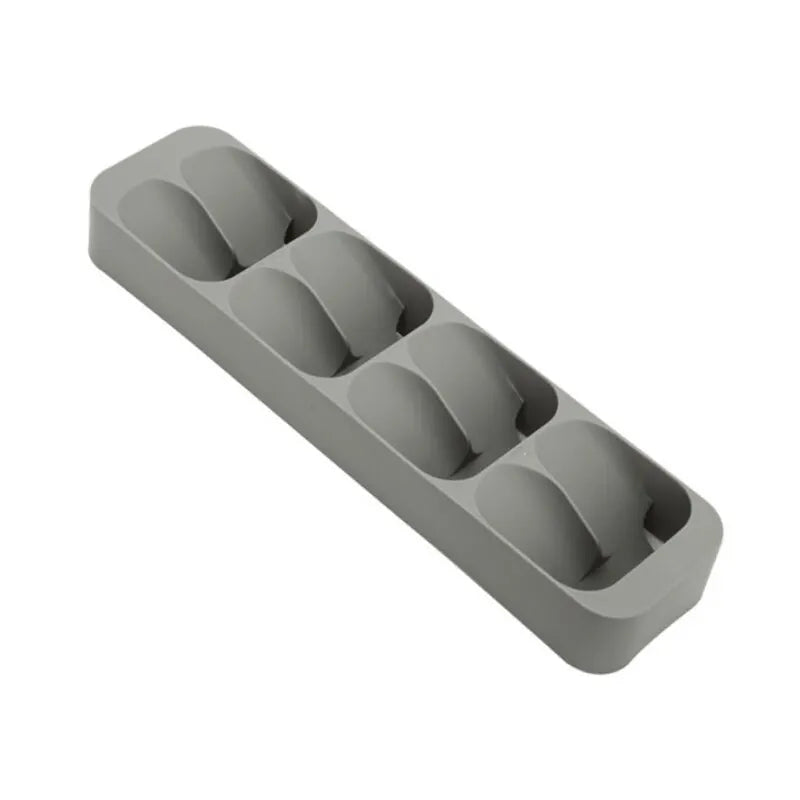 In-Drawer Cutlery and Spice Organizer Tray for Kitchen Drawers