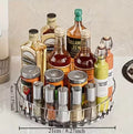 360° Rotating Spice Organizer Turntable for Countertop, Cabinet and Bathroom