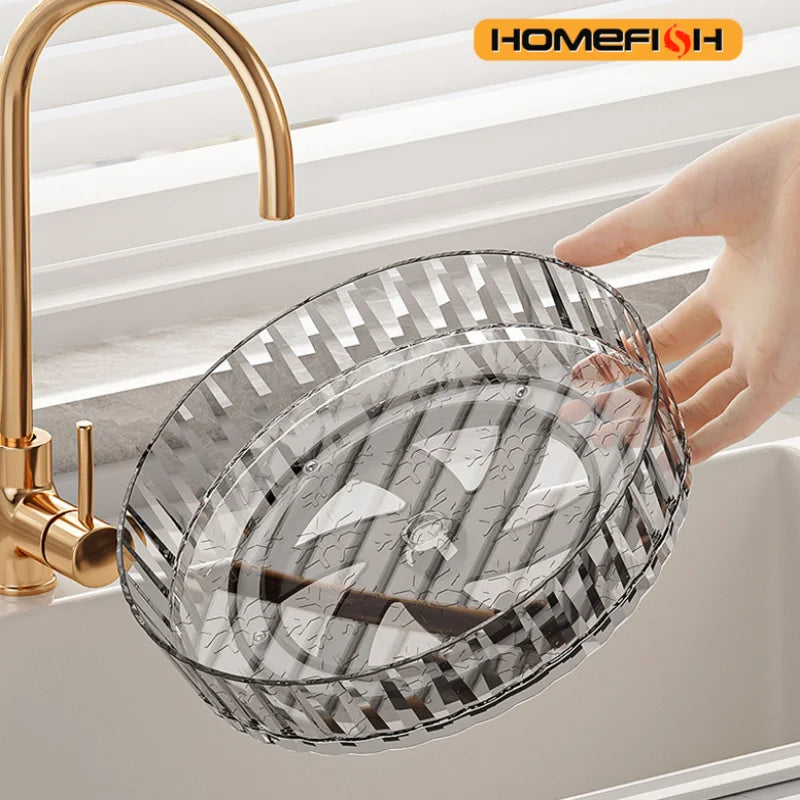 360° Rotating Spice Organizer Turntable for Countertop, Cabinet and Bathroom