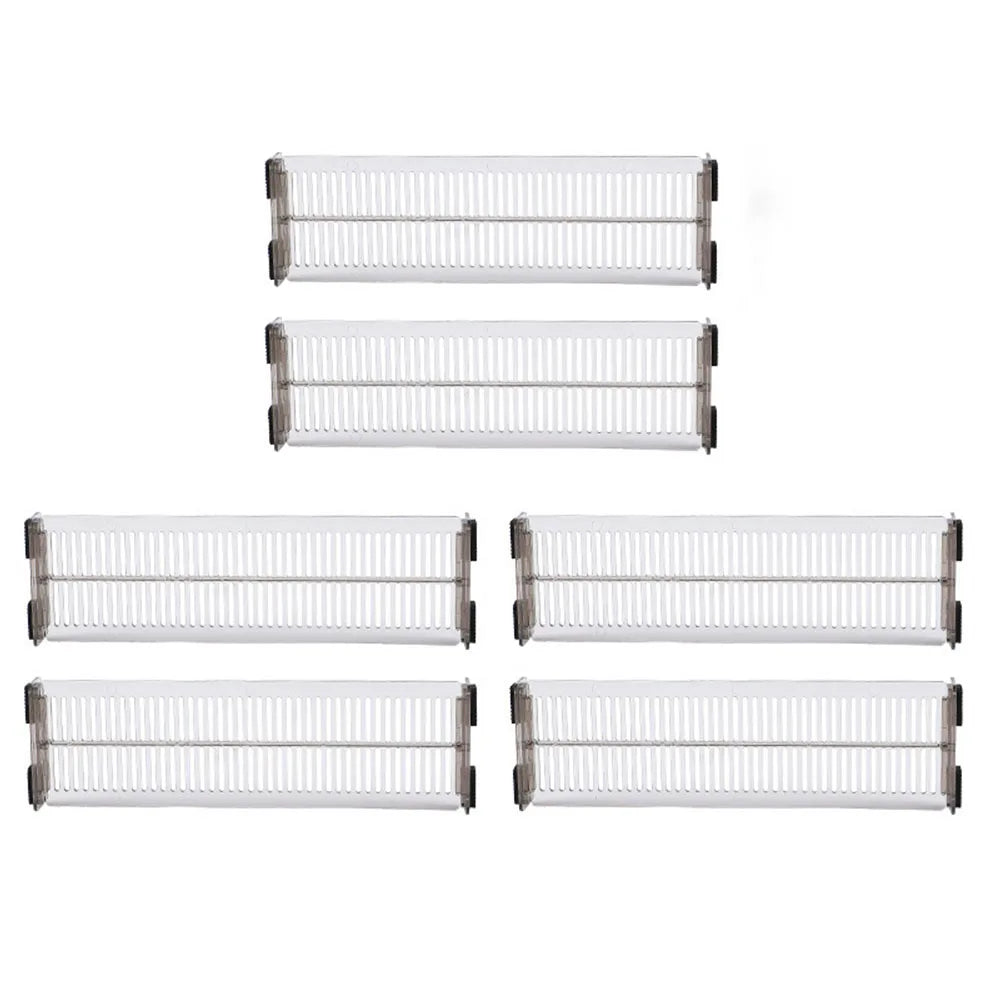 Expandable Drawer Dividers, Adjustable 10.8-20 in Drawer Organizer Separators for Kitchen and Dresser