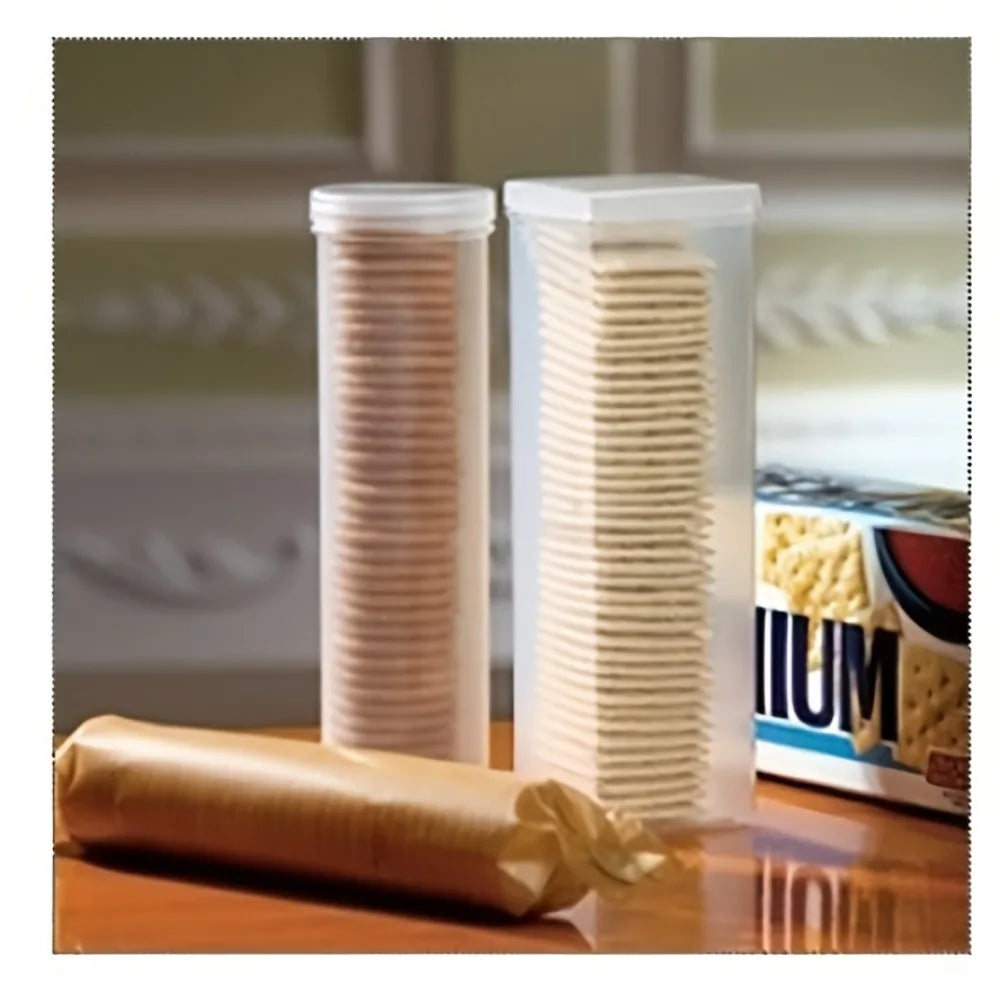 Stackable Airtight Food Storage Container with Flip-Top Lid for Pantry and Kitchen