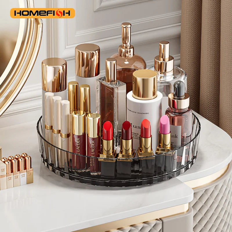 360° Rotating Spice Organizer Turntable for Countertop, Cabinet and Bathroom