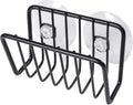 Stainless Steel Sink Sponge Holder with Suction Cups, Kitchen Sink Caddy