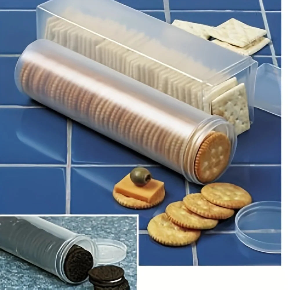 Stackable Airtight Food Storage Container with Flip-Top Lid for Pantry and Kitchen