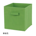Collapsible Fabric Storage Cube Bin, 10 x 10 x 9 in Foldable Closet and Shelf Organizer