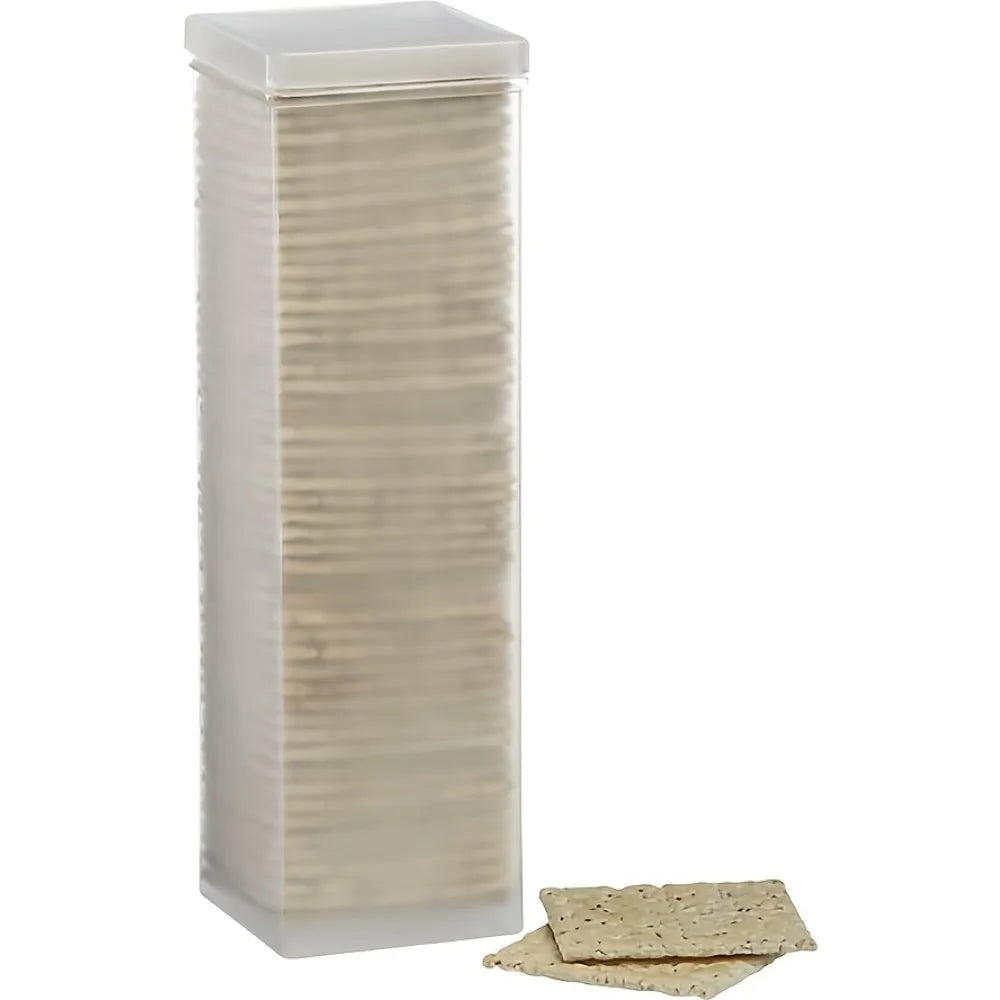 Stackable Airtight Food Storage Container with Flip-Top Lid for Pantry and Kitchen