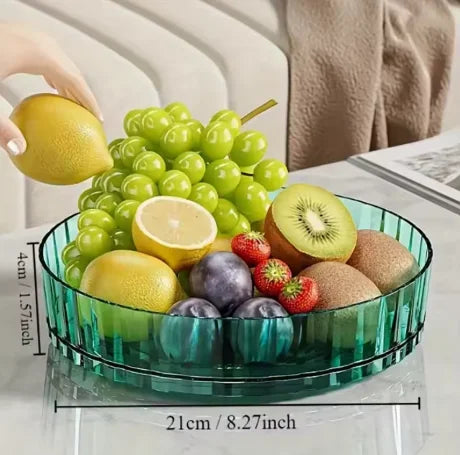 360° Rotating Spice Organizer Turntable for Countertop, Cabinet and Bathroom